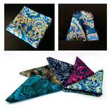 Classic Collection 20 Pack Pocket Square Set for men with Assorted Colors and Patterns